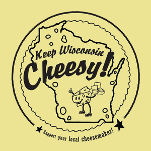 Keep Wisconsin Cheesy, Ladies', T-shirt, The Original!
