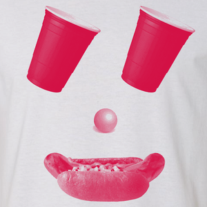 Game Face, Red, Unisex, Baseball T-shirt
