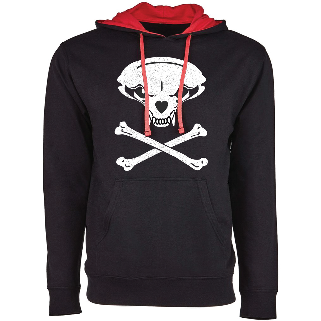 Jolly Badger, Black and Red, Unisex Hoodie – Scansin Brand