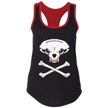 Load image into Gallery viewer, Jolly Badger, Black and Red, Ladies&#39;, Tank
