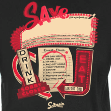 Load image into Gallery viewer, Save our bars and restaurants! We can help! Unisex T-shirt