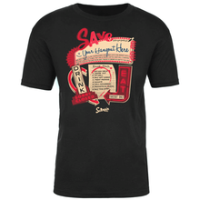 Load image into Gallery viewer, Save our bars and restaurants! We can help! Unisex T-shirt