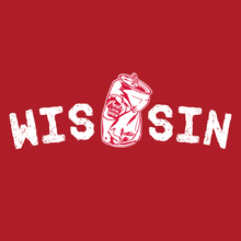 Load image into Gallery viewer, WIS[]SIN, Red, Unisex, Hoodie