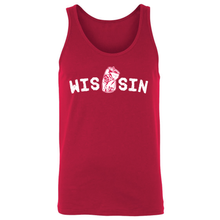 Load image into Gallery viewer, WIS[]SIN, Red, Unisex, Tank