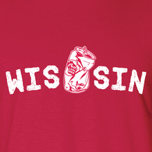 Load image into Gallery viewer, WIS[]SIN, Red, Unisex, T-shirt